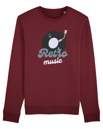 Retro Music Burgundy
