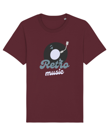 Retro Music Burgundy