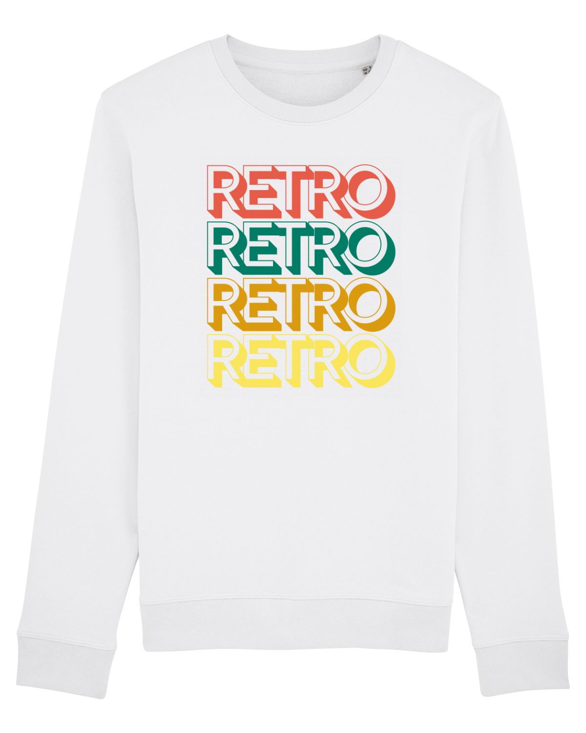 Bluză mânecă lungă Unisex Rise White