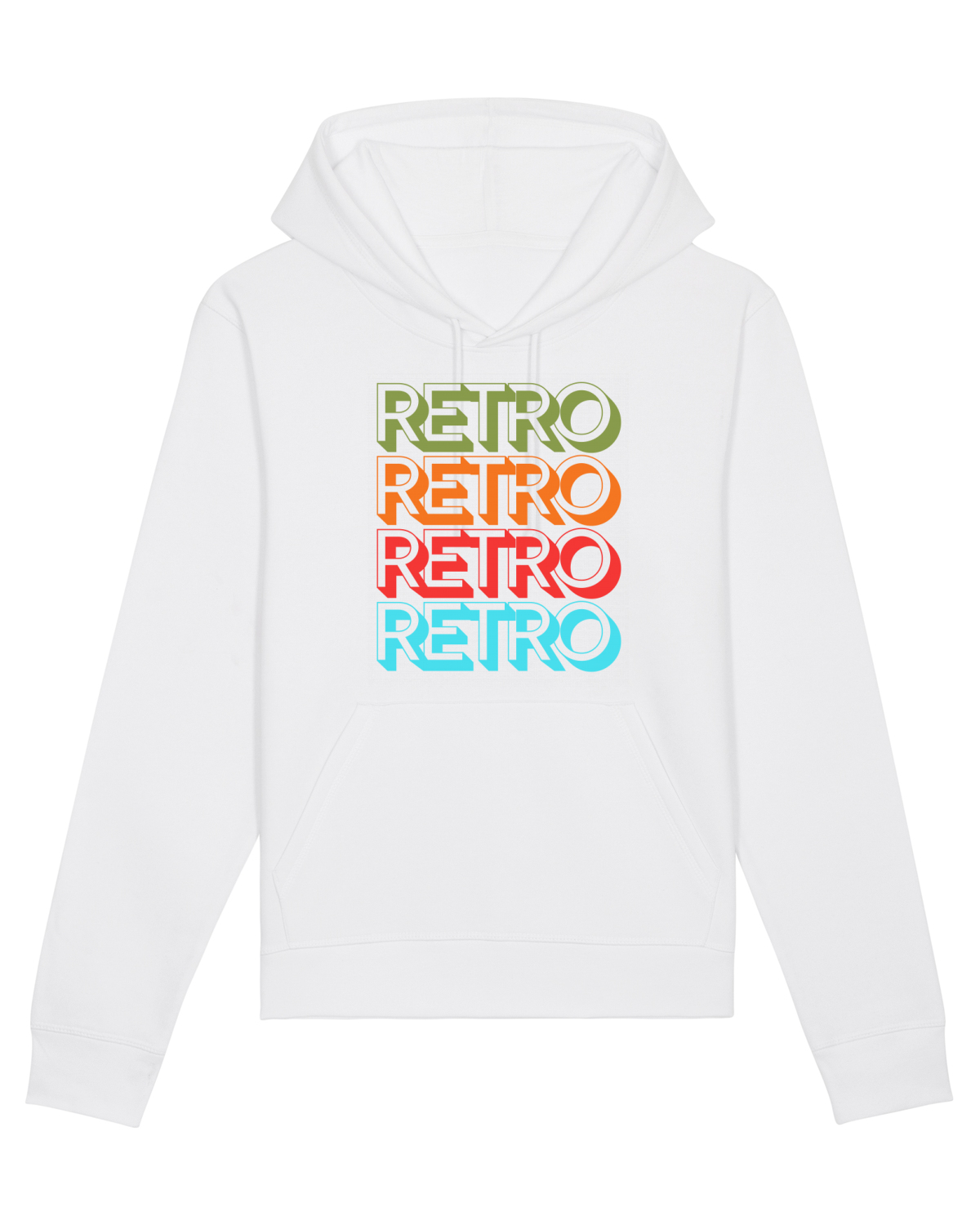 Hanorac Unisex Drummer White