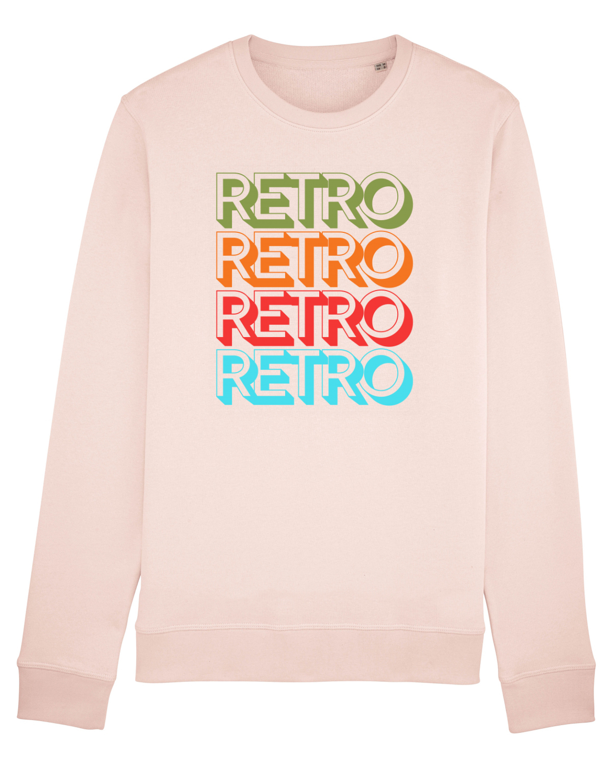 Bluză mânecă lungă Unisex Rise Candy Pink