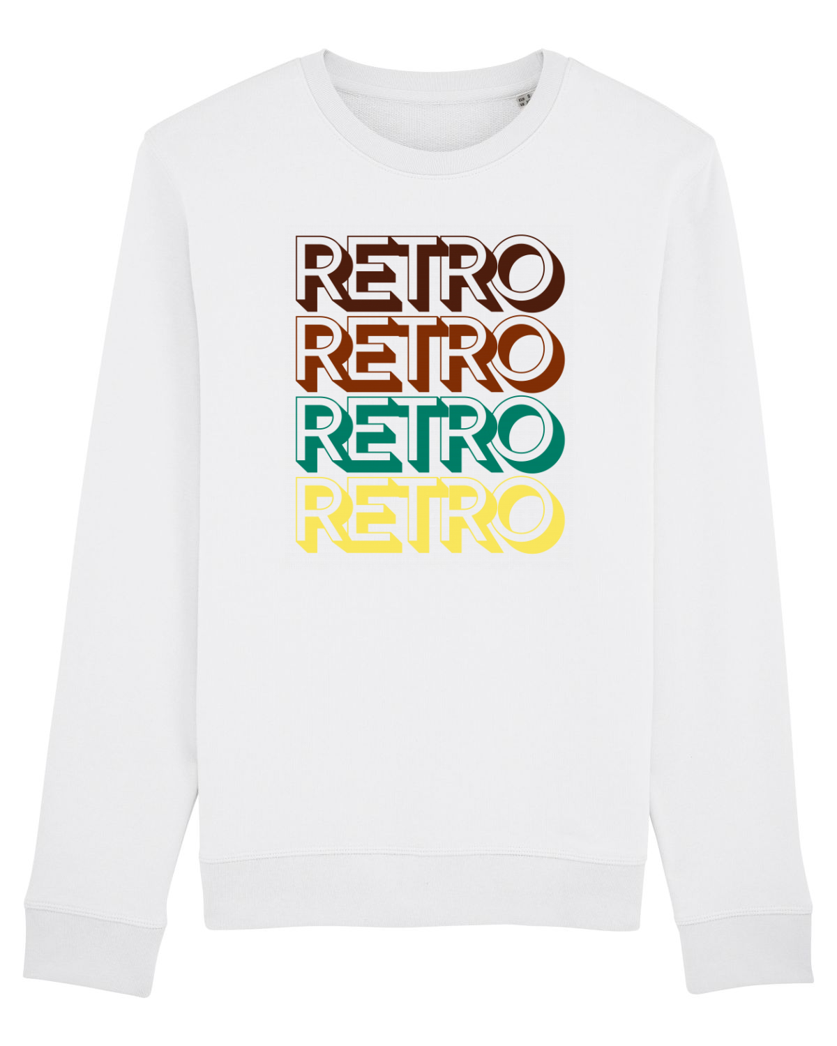 Bluză mânecă lungă Unisex Rise White