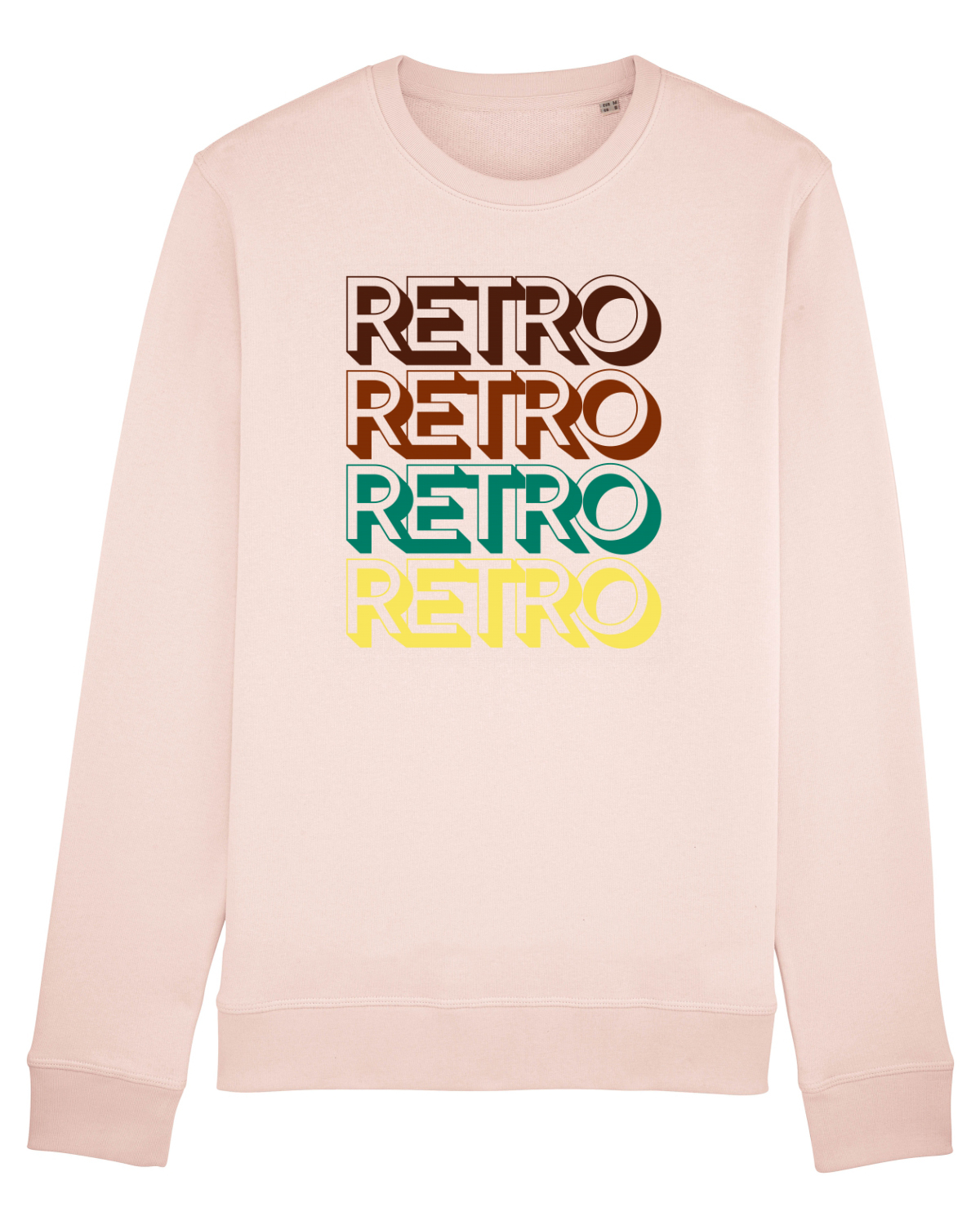 Bluză mânecă lungă Unisex Rise Candy Pink