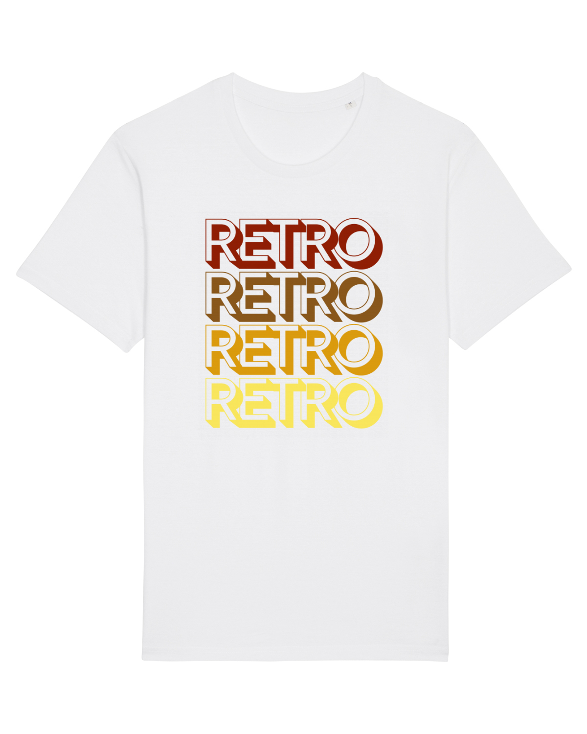 Tricou mânecă scurtă Unisex Rocker White