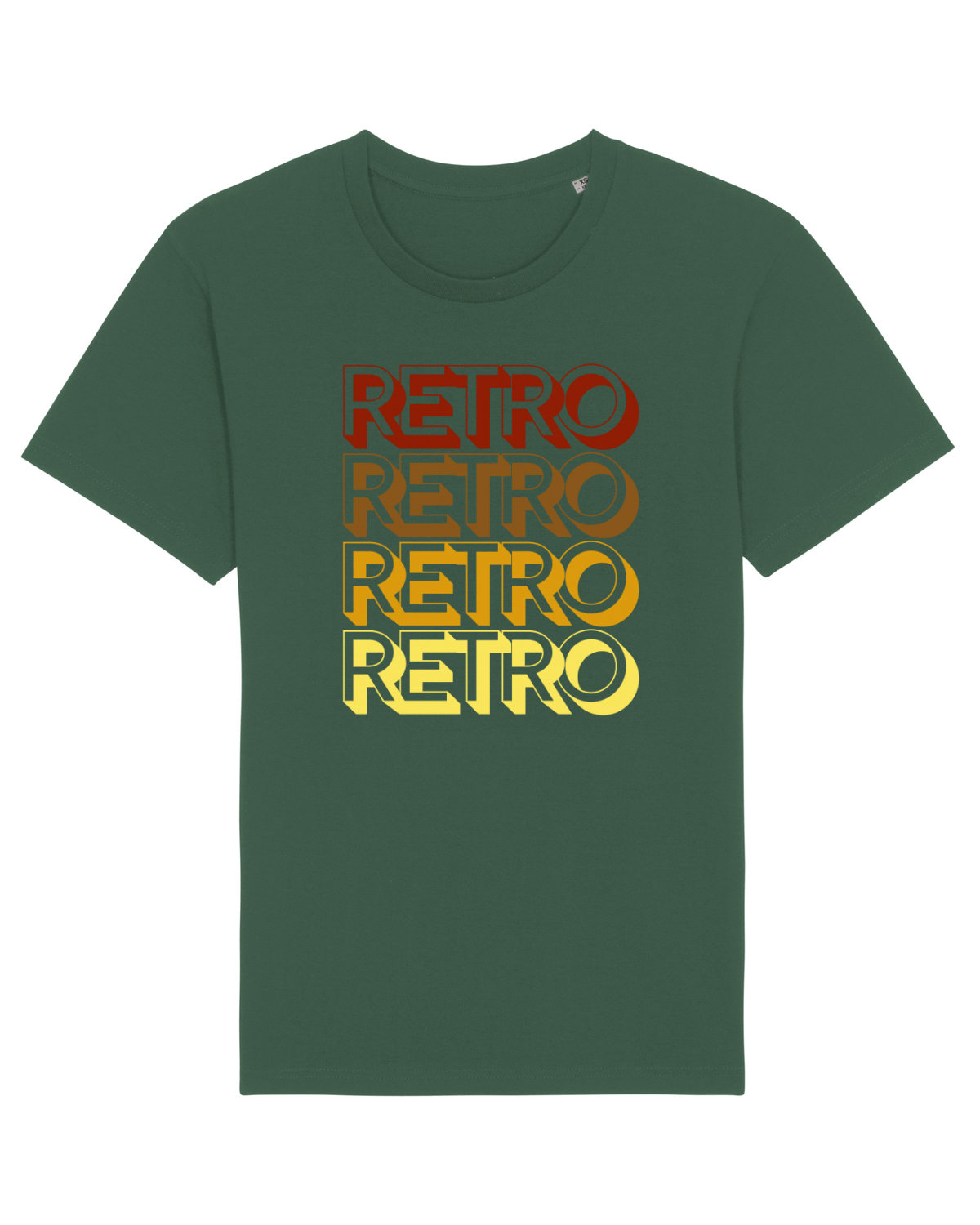 Tricou mânecă scurtă Unisex Rocker Bottle Green