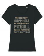 PITBULL Tricou mânecă scurtă guler larg fitted Damă Expresser