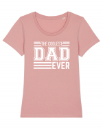 The Coolest Dad Ever Tricou mânecă scurtă guler larg fitted Damă Expresser