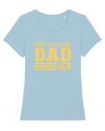 The Coolest Dad Ever Tricou mânecă scurtă guler larg fitted Damă Expresser