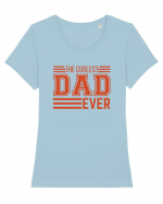 The Coolest Dad Ever Tricou mânecă scurtă guler larg fitted Damă Expresser