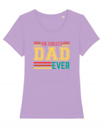 The Coolest Dad Ever Tricou mânecă scurtă guler larg fitted Damă Expresser