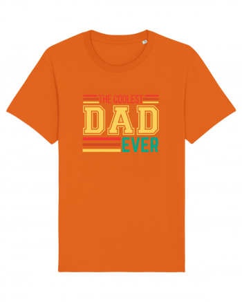 The Coolest Dad Ever Bright Orange