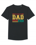 The Coolest Dad Ever Tricou mânecă scurtă guler larg Bărbat Skater