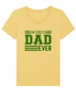 The Coolest Dad Ever Tricou mânecă scurtă guler larg fitted Damă Expresser