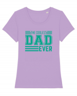 The Coolest Dad Ever Tricou mânecă scurtă guler larg fitted Damă Expresser