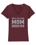 The Coolest Mom Ever Tricou mânecă scurtă guler V Damă Evoker