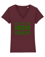 The Coolest Mom Ever Tricou mânecă scurtă guler V Damă Evoker