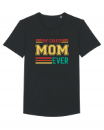 The Coolest Mom Ever Tricou mânecă scurtă guler larg Bărbat Skater