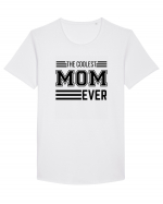 The Coolest Mom Ever Tricou mânecă scurtă guler larg Bărbat Skater