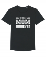 The Coolest Mom Ever Tricou mânecă scurtă guler larg Bărbat Skater