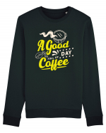 A Good Day Full of Coffee Bluză mânecă lungă Unisex Rise