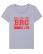 The Coolest Bro (brother) Ever Tricou mânecă scurtă guler larg fitted Damă Expresser