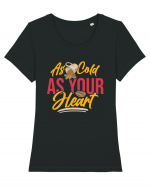 As Cold as Your Heart Tricou mânecă scurtă guler larg fitted Damă Expresser