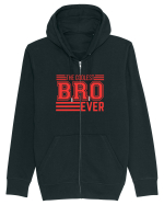 The Coolest Bro (brother) Ever Hanorac cu fermoar Unisex Connector