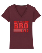 The Coolest Bro (brother) Ever Tricou mânecă scurtă guler V Damă Evoker