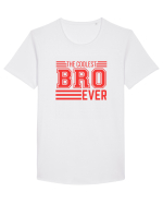 The Coolest Bro (brother) Ever Tricou mânecă scurtă guler larg Bărbat Skater