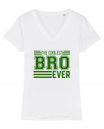 The Coolest Bro (brother) Ever Tricou mânecă scurtă guler V Damă Evoker