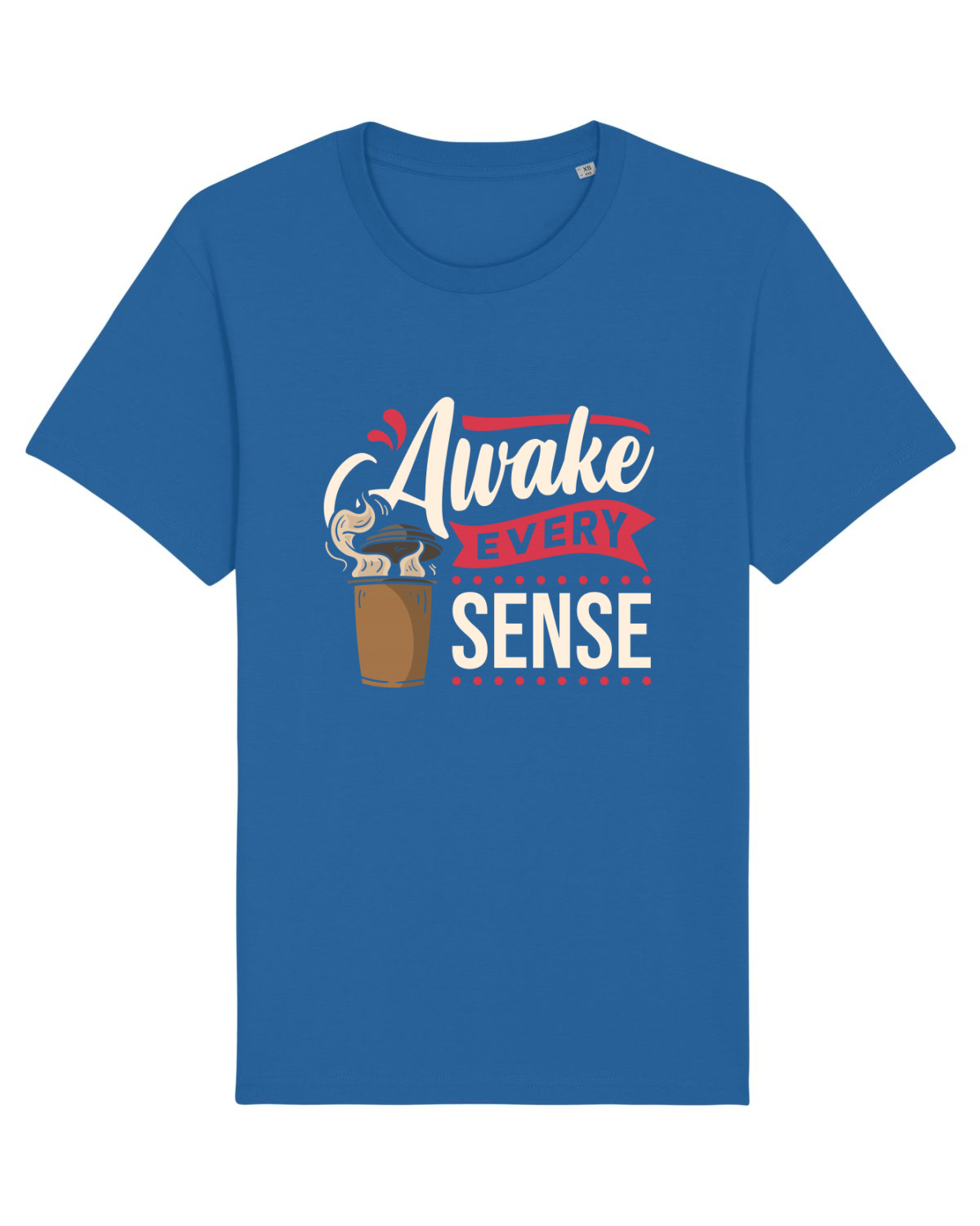 Tricou mânecă scurtă Unisex Rocker Royal Blue