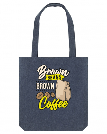 Brown Beans Brown Coffee Midnight Blue