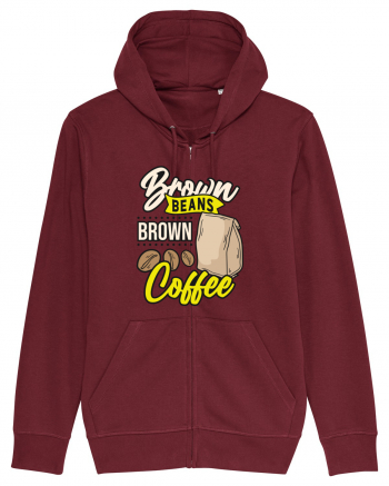 Brown Beans Brown Coffee Burgundy