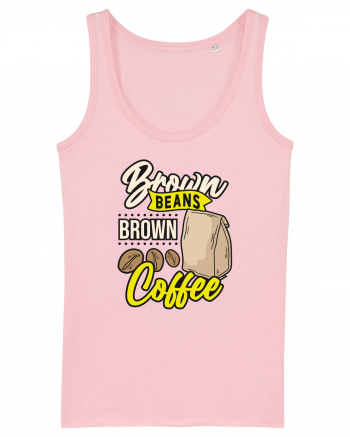 Brown Beans Brown Coffee Cotton Pink