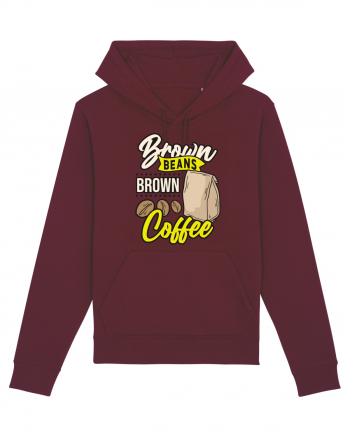 Brown Beans Brown Coffee Burgundy