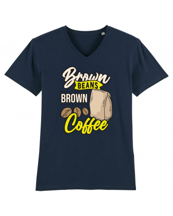 Brown Beans Brown Coffee French Navy