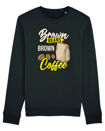 Brown Beans Brown Coffee Black