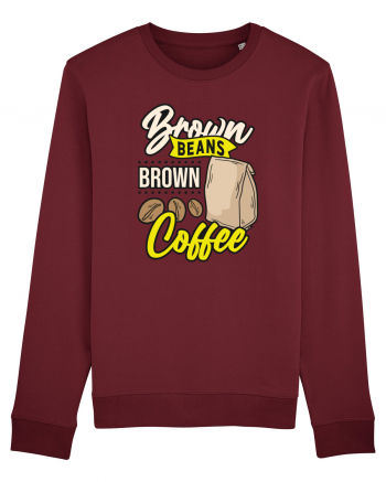 Brown Beans Brown Coffee Burgundy