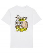 Brown Beans Brown Coffee Tricou mânecă scurtă Unisex Rocker