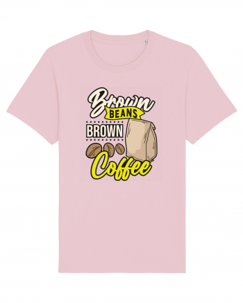 Brown Beans Brown Coffee Cotton Pink