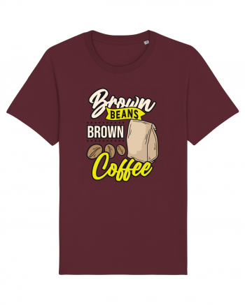 Brown Beans Brown Coffee Burgundy