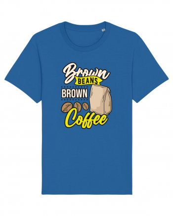 Brown Beans Brown Coffee Royal Blue