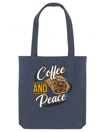 Coffee and Peace Midnight Blue