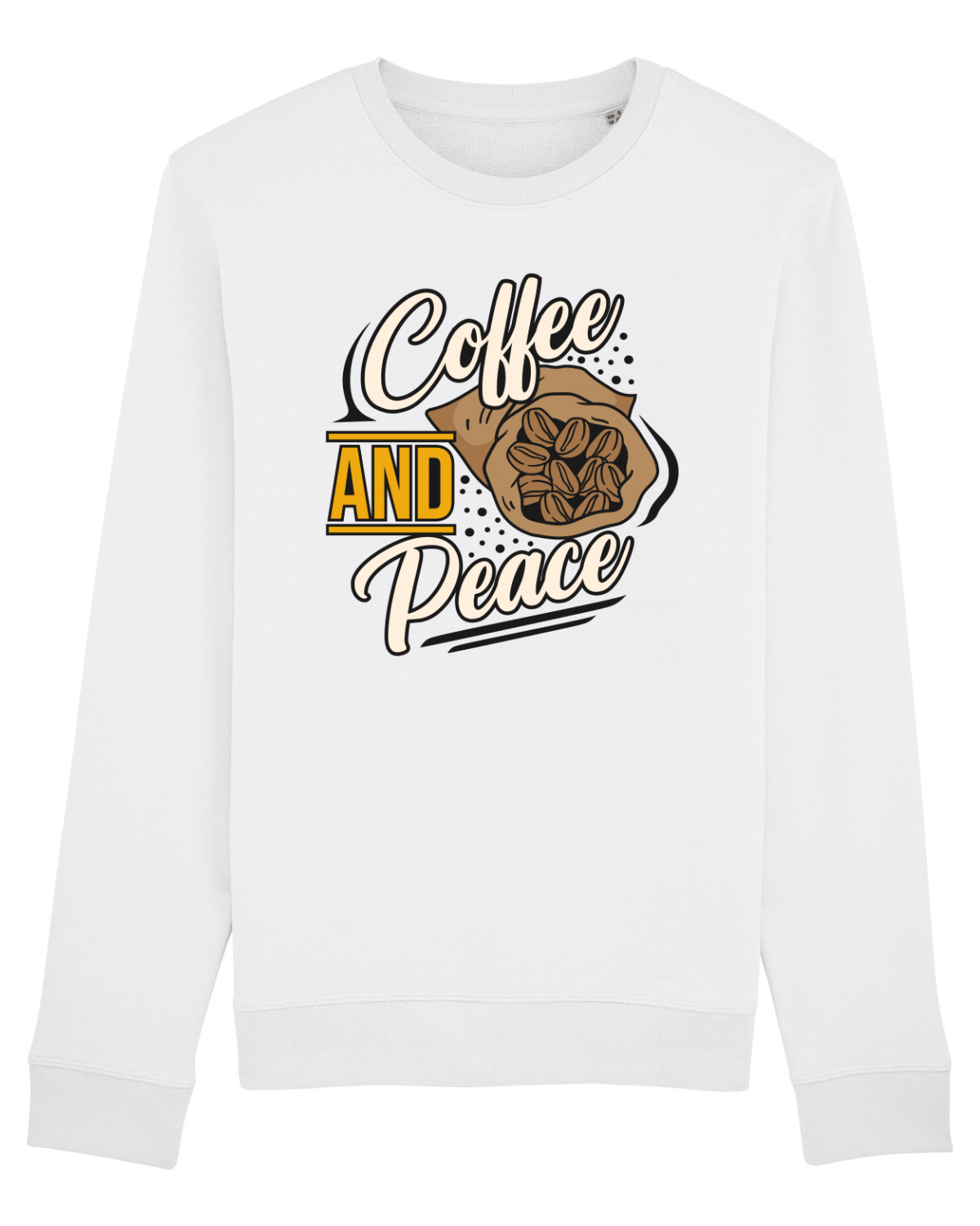 Bluză mânecă lungă Unisex Rise White