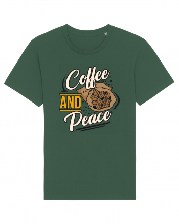 Coffee and Peace Bottle Green