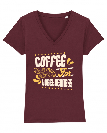 Coffee for Togetherness Burgundy