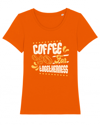 Coffee for Togetherness Bright Orange