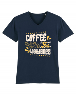 Coffee for Togetherness Tricou mânecă scurtă guler V Bărbat Presenter