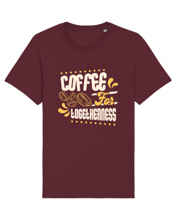 Coffee for Togetherness Burgundy