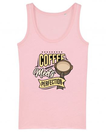 Coffee Meets Perfection Cotton Pink